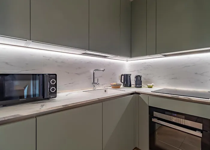 Appartement Aurealiving - Sage Luxury With Air Conditioning, Fast Wifi And Free Gym