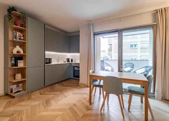 Aurealiving - Sage Luxury With Air Conditioning, Fast Wifi And Free Gym Appartement *