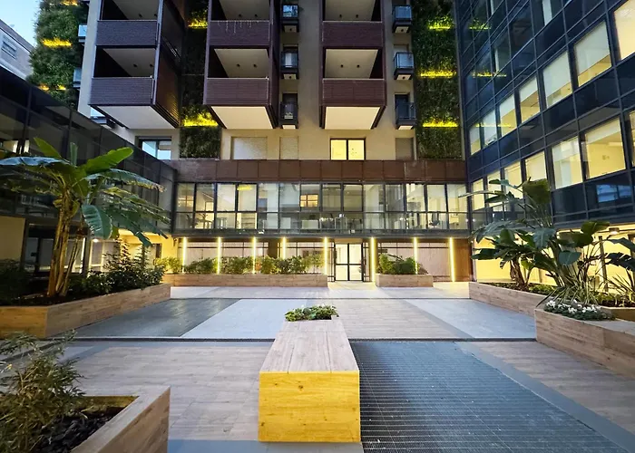 Aurealiving - Sage Luxury With Air Conditioning, Fast Wifi And Free Gym Appartement *